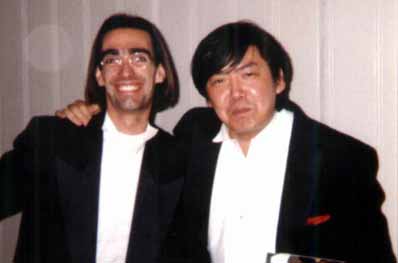 1997 - Após concerto com maestro Yu-Long (China Philarmonic Orchestra)